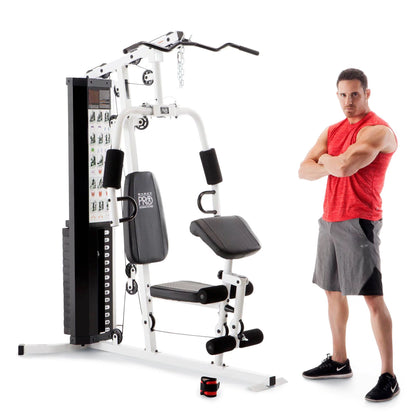 Home Gym Workout Station with Weights, Fully Body Training System